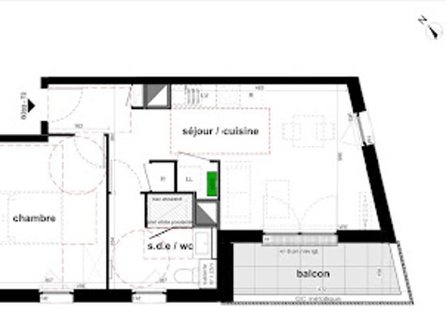 Appartement vente à Angers, Les Ponts-de-cé
