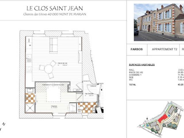 Appartement vente à Mont-de-Marsan, Saint-pierre-du-mont