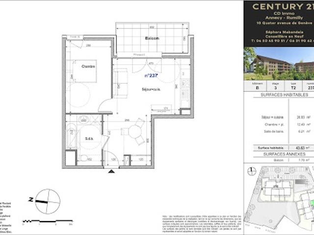 Appartement vente à Faverges, Faverges-Seythenex