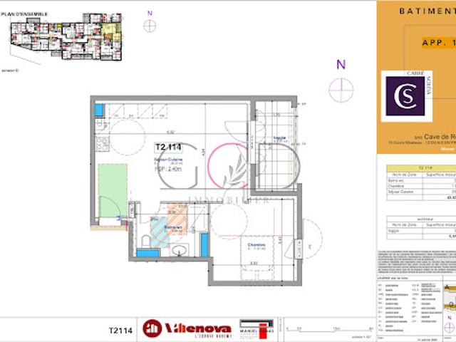 Appartement vente à Aix-en-Provence, Rognes