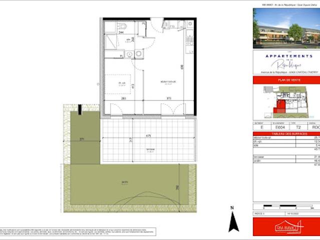 Appartement vente à Château-Thierry, Aisne