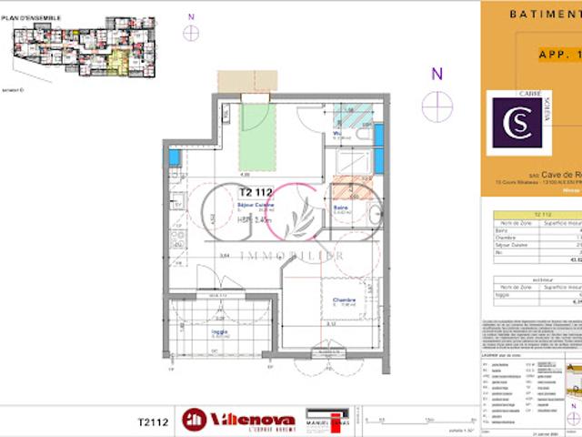 Appartement vente à Aix-en-Provence, Rognes