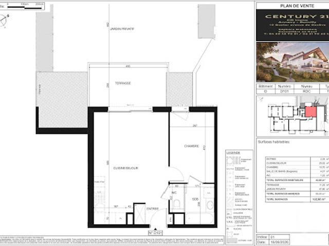 Appartement vente à Annecy, Poisy