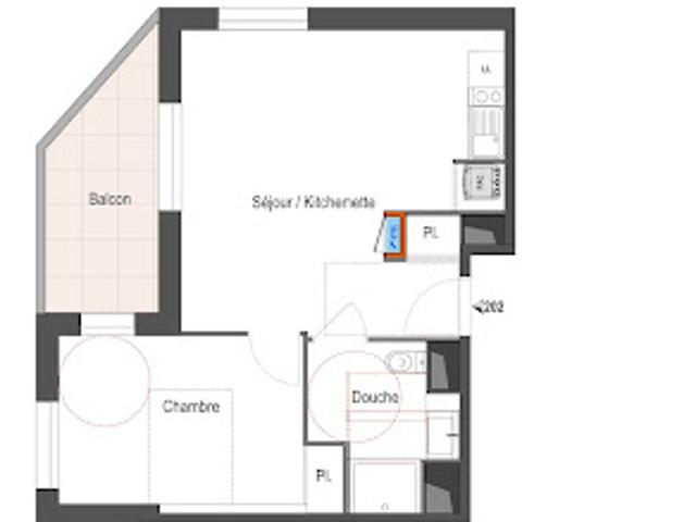 Appartement vente à Le Chêne, Écouflant
