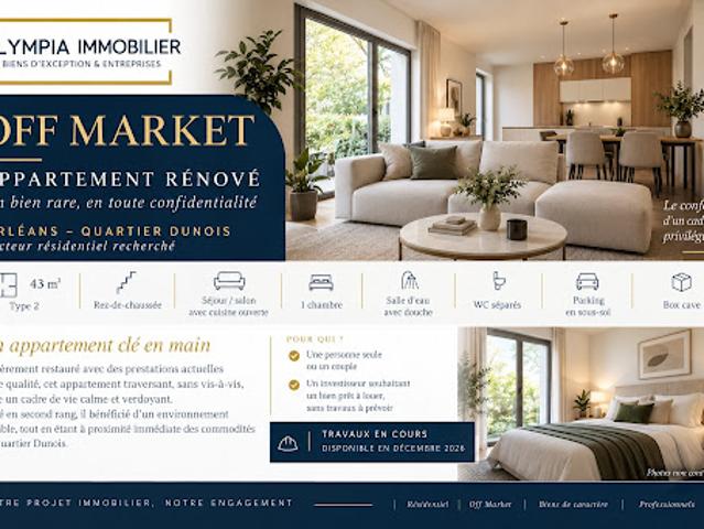 Appartement vente à Parking Place du Martroi, Orléans