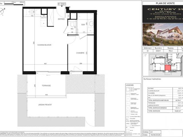 Appartement vente à Annecy, Poisy