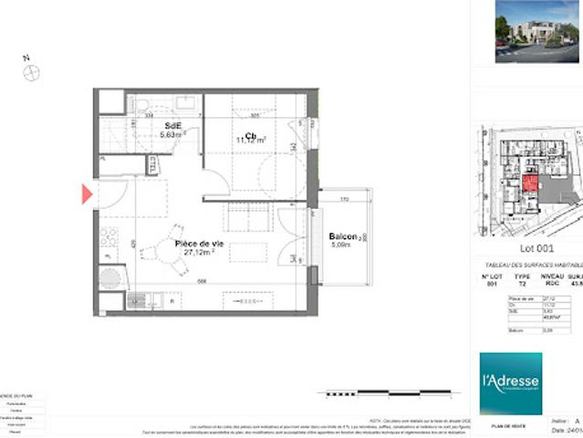 Appartement vente à Le Havre, Fontaine-la-mallet