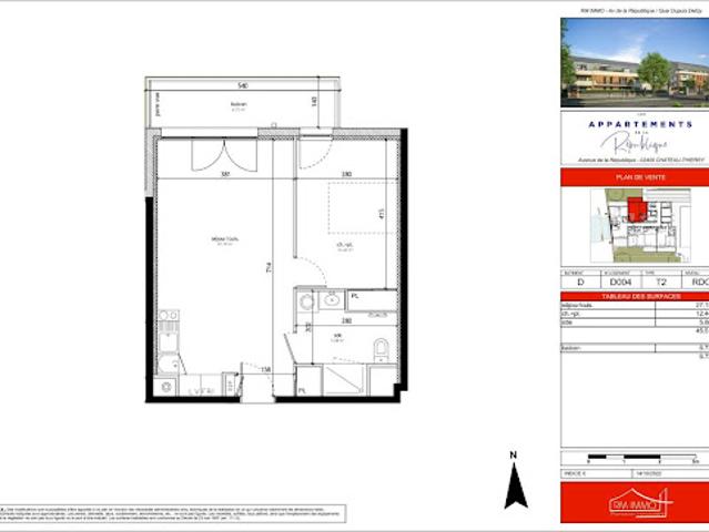 Appartement vente à Château-Thierry, Château-thierry