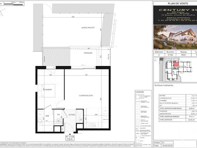 Appartement vente à Annecy, Poisy