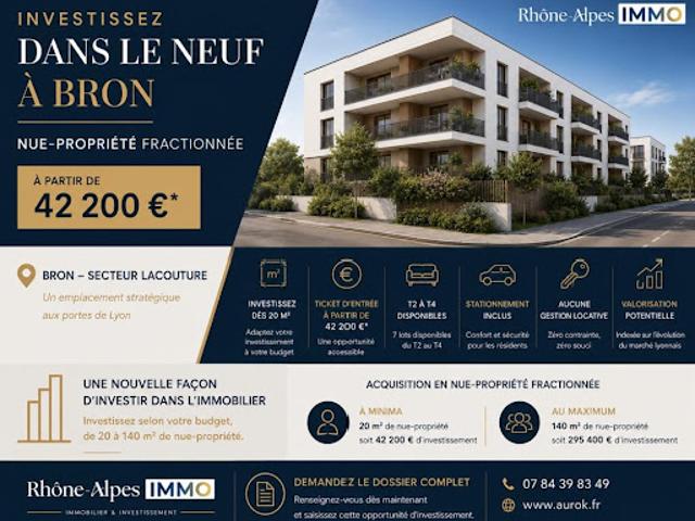 Appartement vente à Lyon, Métropole de Lyon