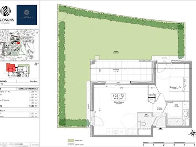 Appartement vente à Saint-Julien-en-Genevois, Collonges-sous-salève