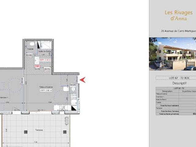 Appartement vente à Istres, Martigues