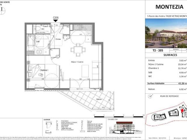 Appartement vente à Saint-Julien-en-Genevois, Vétraz-monthoux