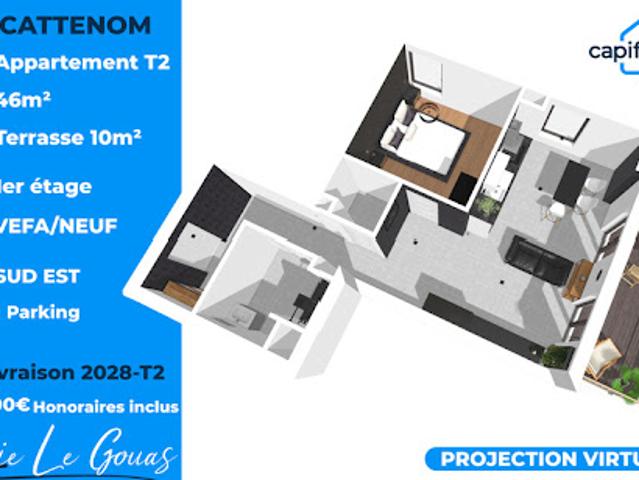 Appartement vente à Thionville, Cattenom