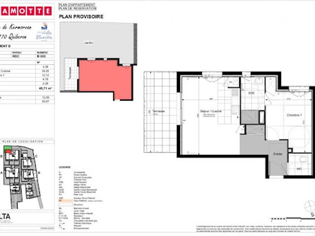 Appartement vente à Lorient, Bretagne