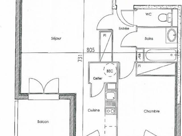Appartement vente à Montauban, Caussade