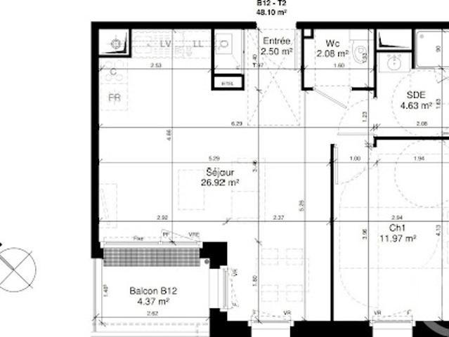 Appartement vente à Caen, Douvres-la-délivrande