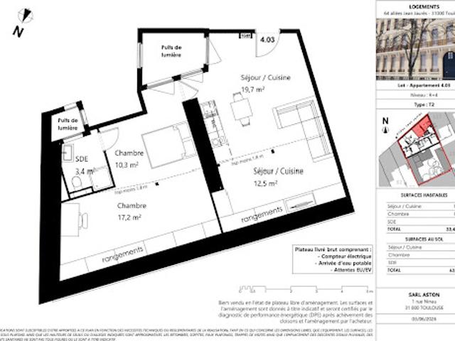 Appartement vente à Toulouse