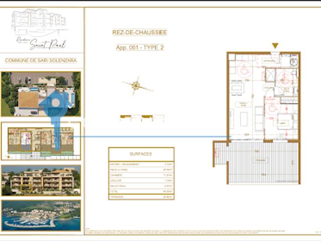 Appartement vente à Sartène, Sari-solenzara