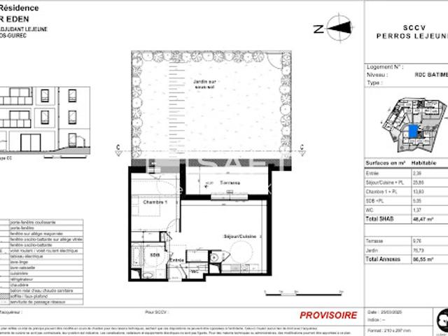 Appartement vente à Trestraou, Perros-Guirec