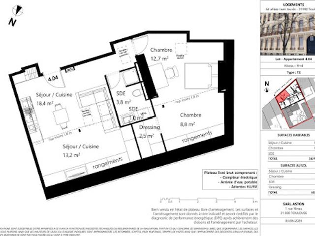 Appartement vente à Toulouse