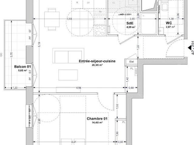 Appartement vente à La Genette, La Rochelle