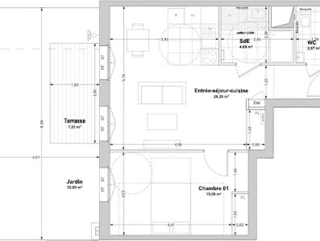 Appartement vente à La Genette, La Rochelle
