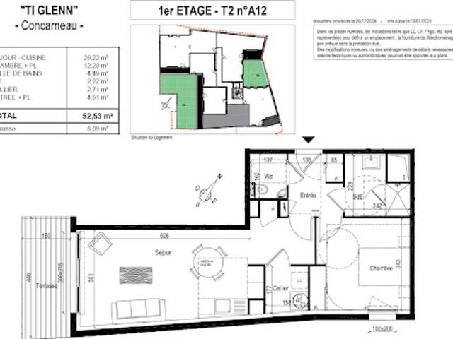 Appartement vente à Quimper, Bretagne