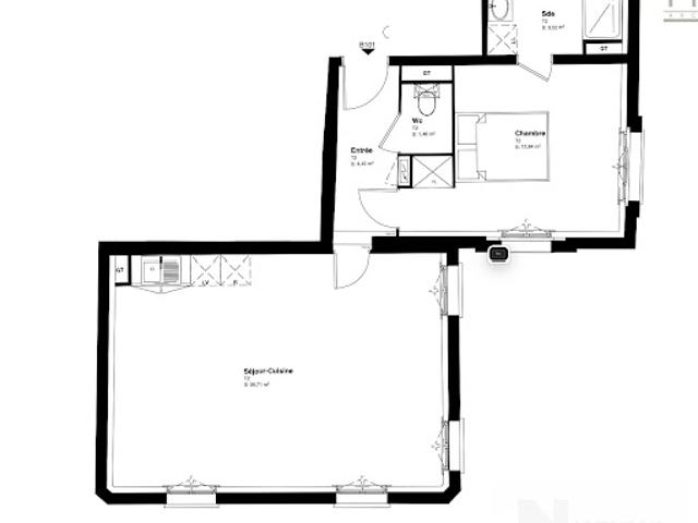 Appartement vente à Rouen, Le Houlme