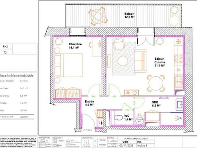 Appartement vente à Montpellier, Pignan