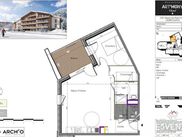 Appartement vente à Thonon-les-Bains, Le Châtel