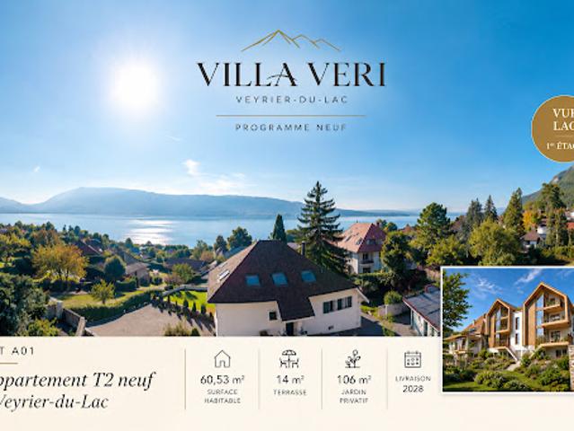 Appartement vente à Les Mottes, Veyrier-du-Lac
