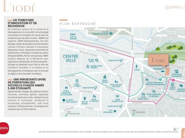 Appartement vente à Quimper, Bretagne