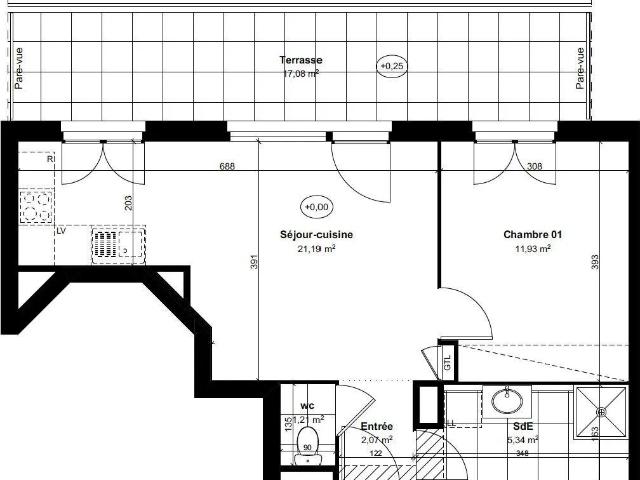 Appartement vente à Château-Thierry, Aisne