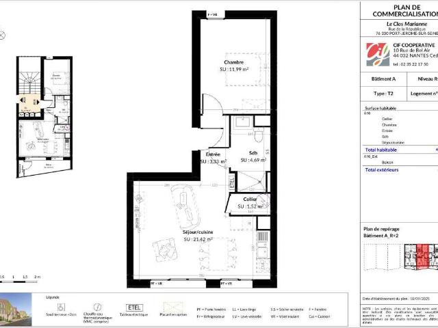 Appartement vente à Le Havre, Notre-dame-de-gravenchon