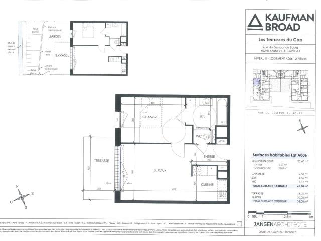 Appartement vente à Cherbourg, Barneville-carteret