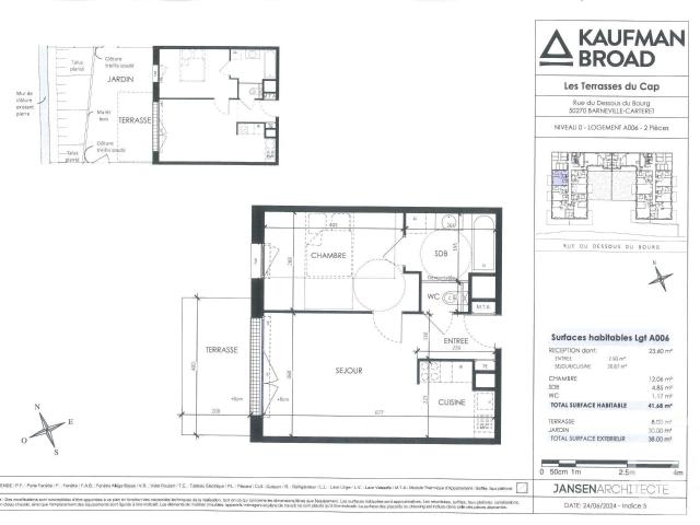 Appartement vente à Cherbourg, Barneville-carteret
