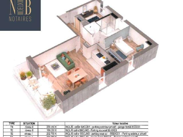 Appartement vente à Pontivy, Bretagne