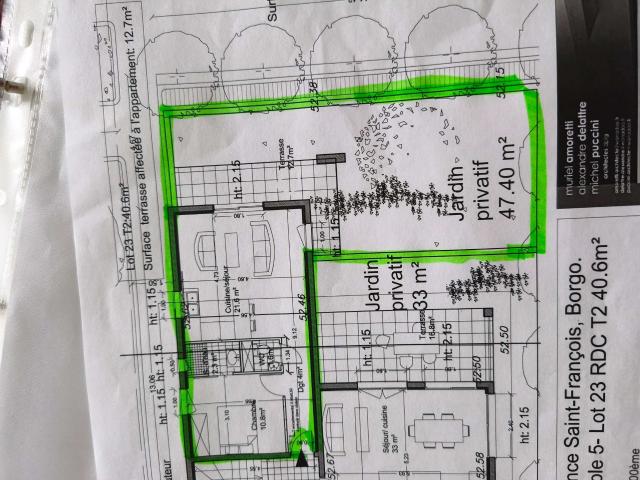 Appartement vente à Bastia, Borgo