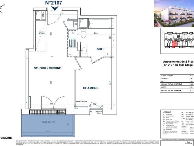 Appartement vente à Caen, Cagny