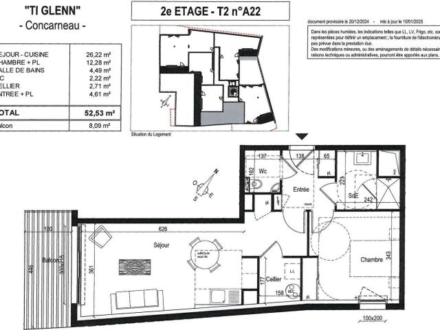 Appartement vente à Quimper, Bretagne