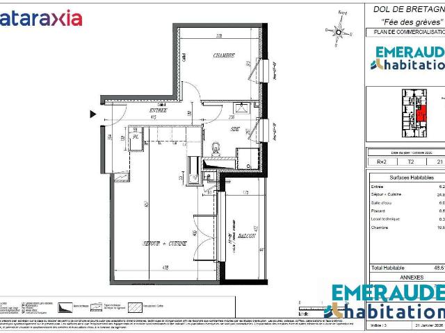 Appartement vente à Mont-Dol, Ille-et-Vilaine