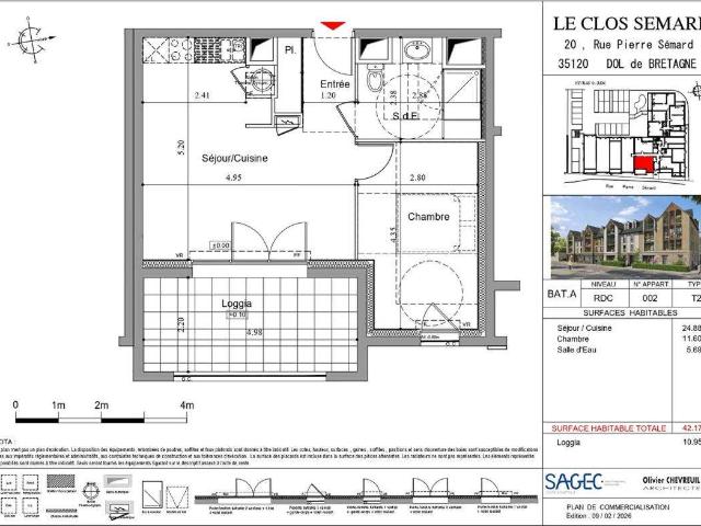 Appartement vente à Saint-Malo, Bretagne