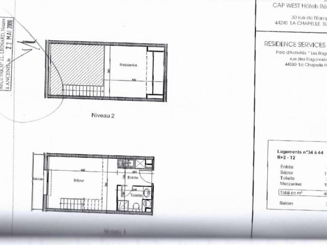 Appartement vente à Nantes, La Chapelle-heulin