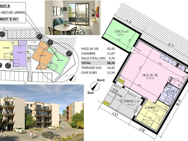 Appartement vente à La Roche-sur-Yon, Les Herbiers
