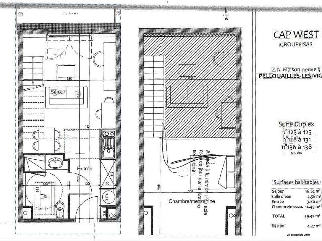Appartement vente à Pellouailles-les-Vignes, Verrières-en-Anjou