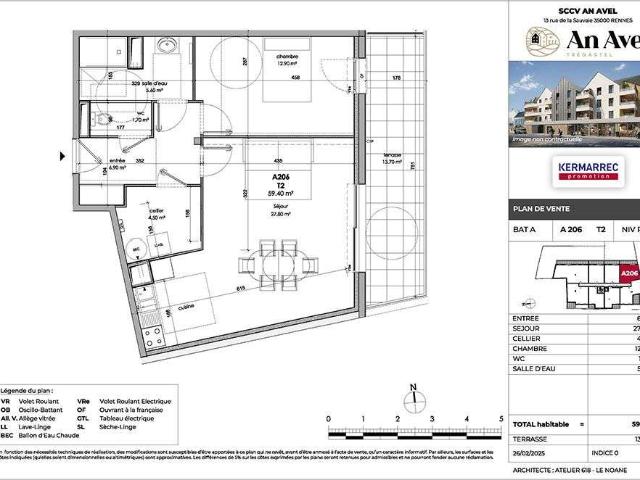 Appartement vente à Lannion, Bretagne