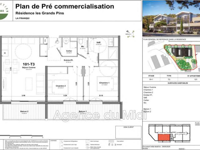 Appartement vente à Narbonne, Leucate