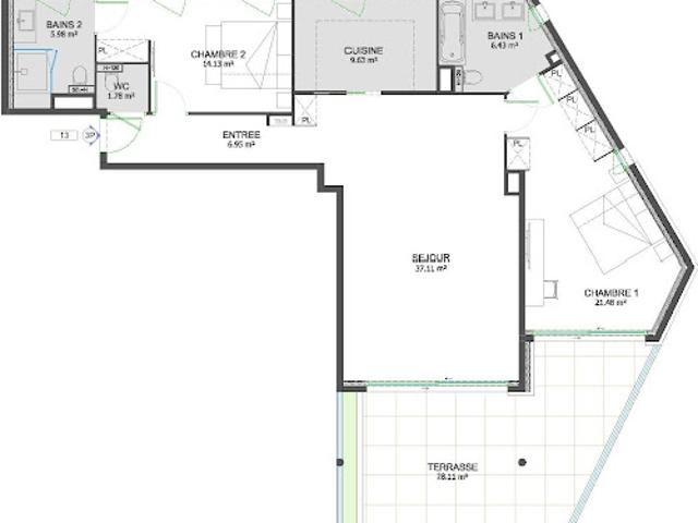 Appartement vente à Nice, La Turbie