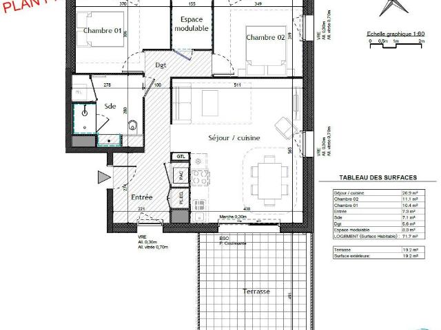 Appartement vente à La Rochelle, Puilboreau